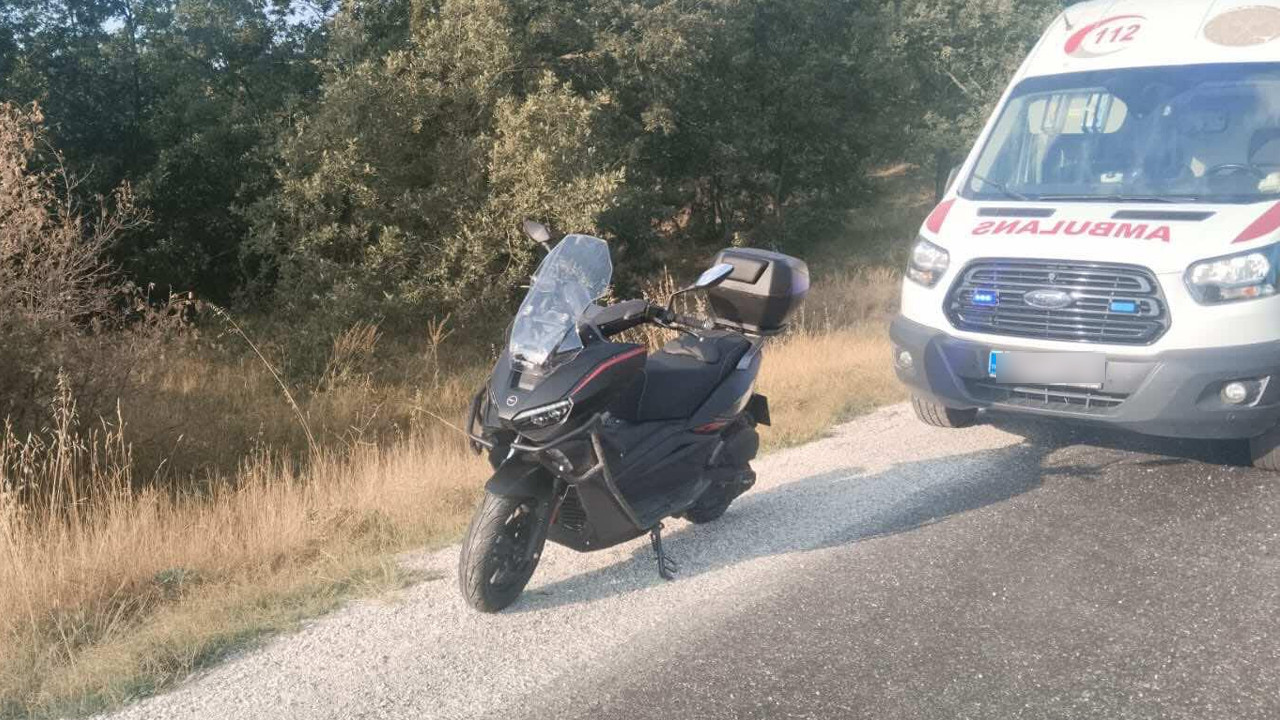 Bozüyük-Söğüt yolunda motosiklet kazası: 1 yaralı