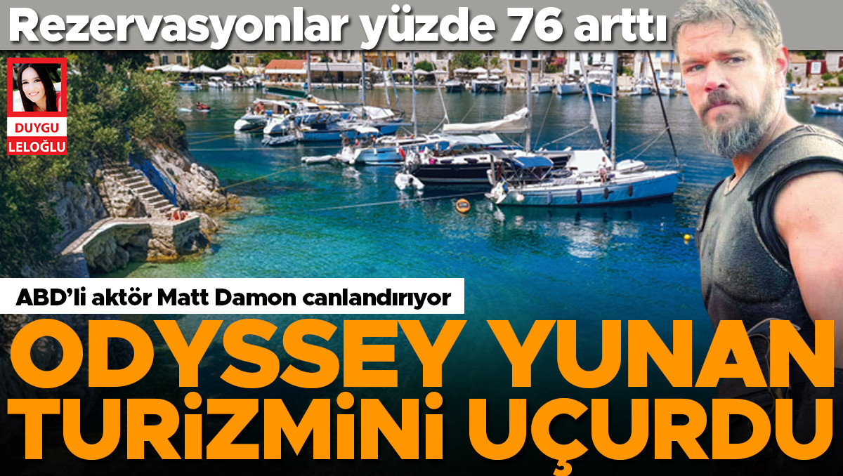 Odyssey Yunan turizmini uçurdu