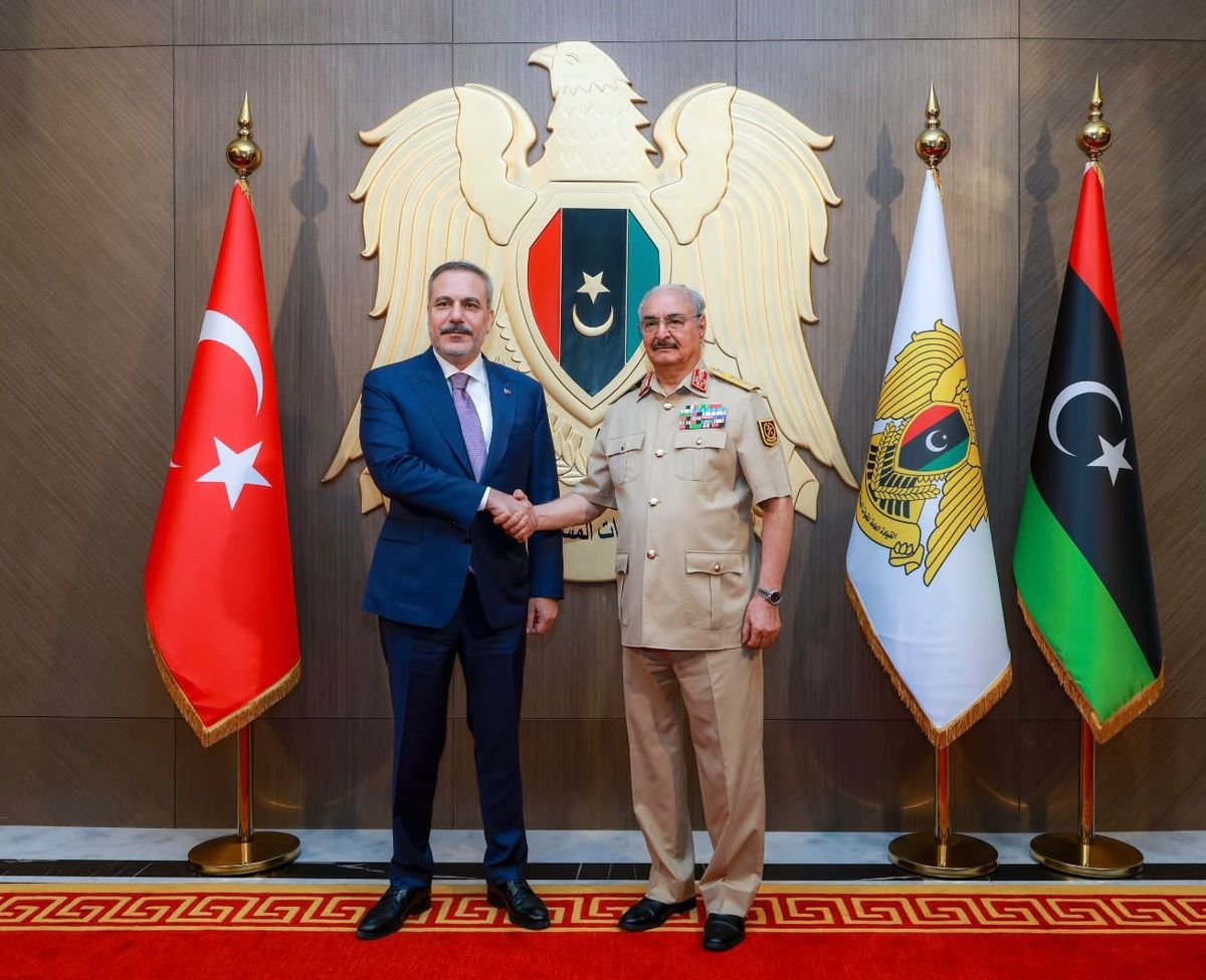 Fidan, Hafter ile Görüştü